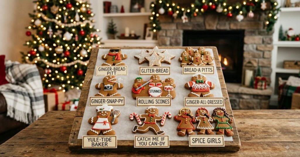 Gingerbread Pun Names