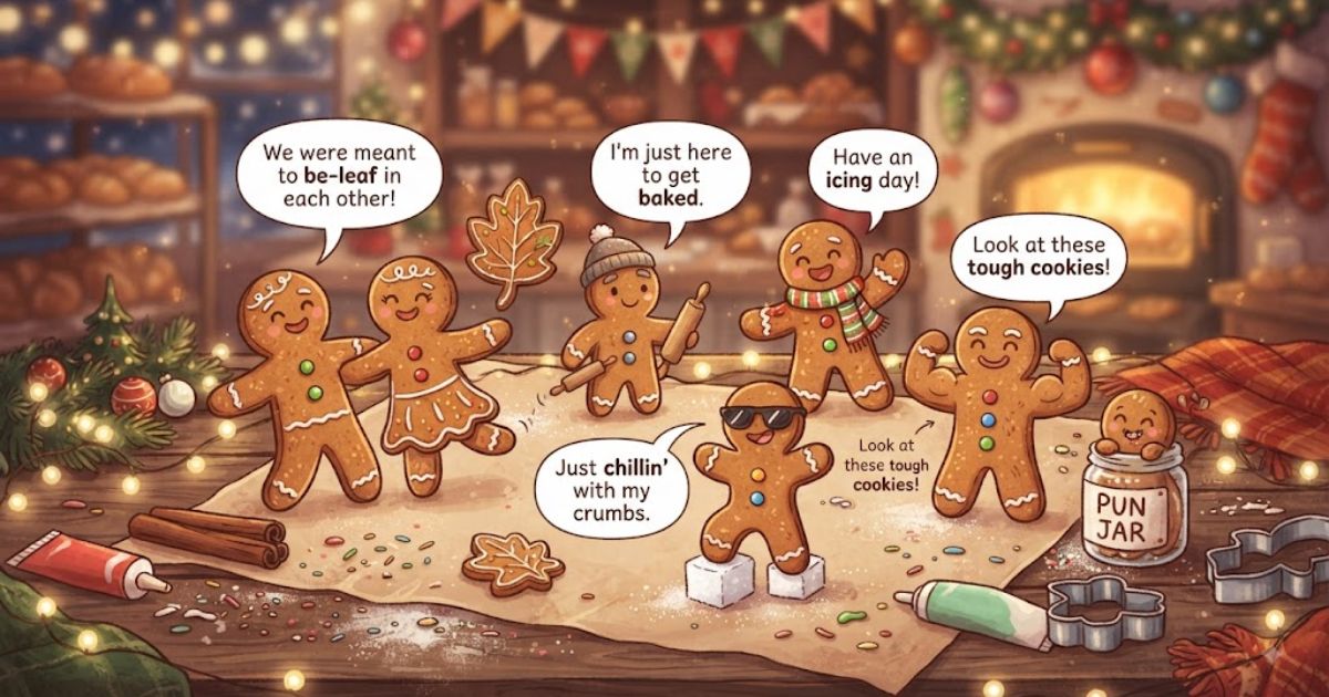 gingerbread puns