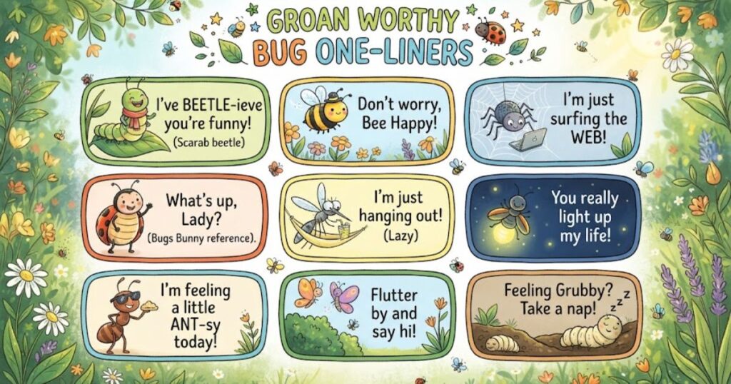 Groan Worthy Bug One Liners