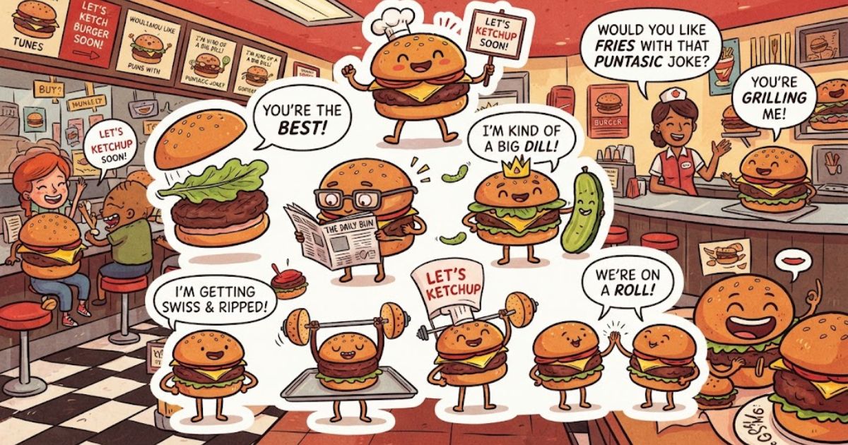 hamburger puns