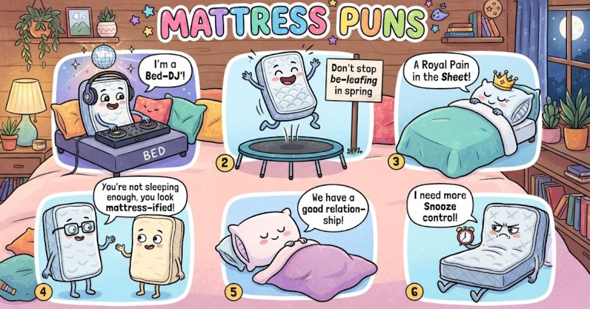 mattress puns