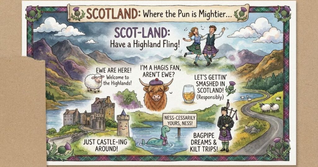 Scotland Travel Puns