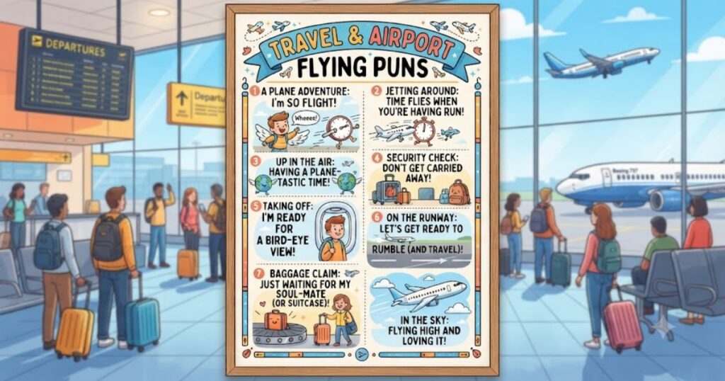Travel & Airport Flying Puns