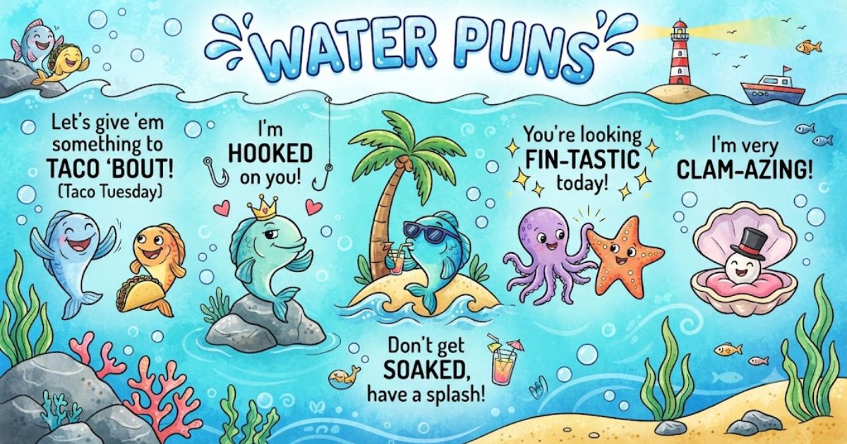 water puns