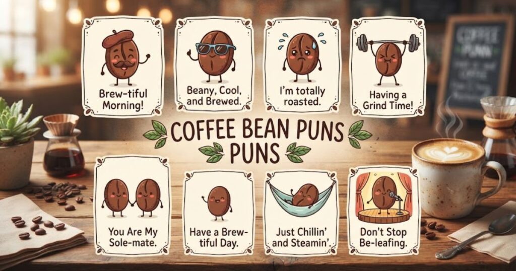 Coffee Bean Puns for Caffeine Lovers