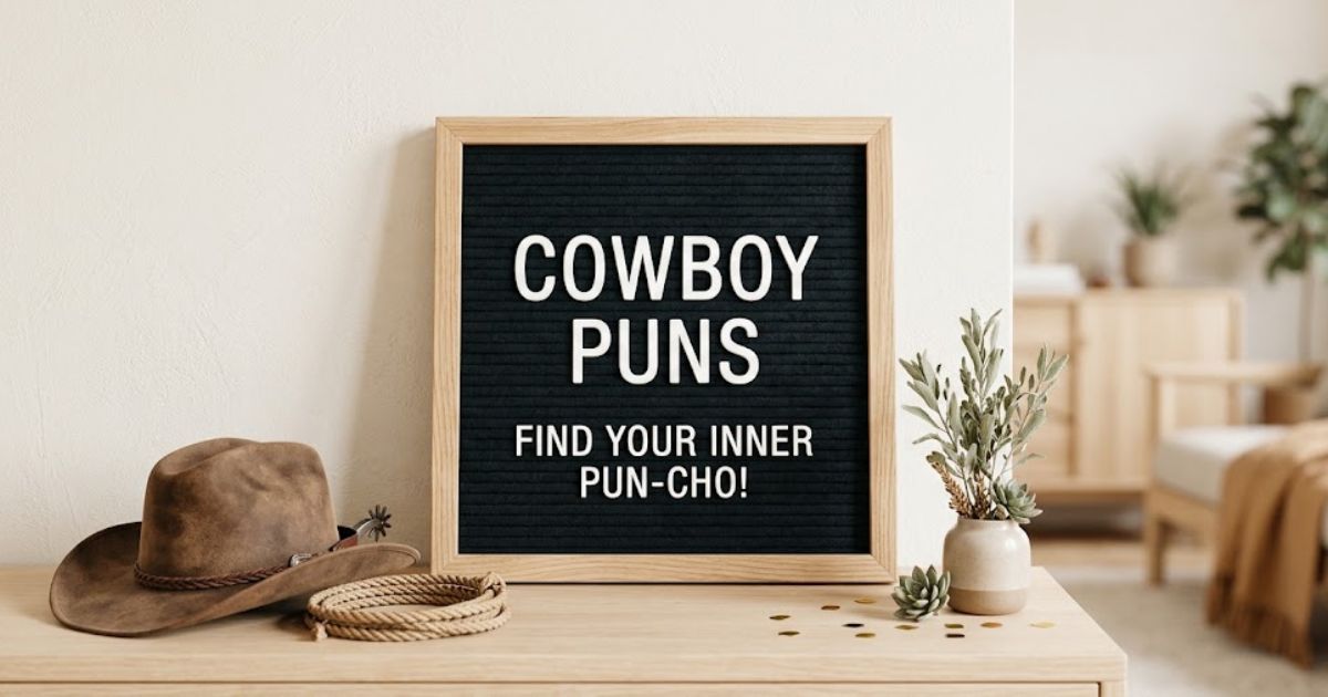 cowboy puns