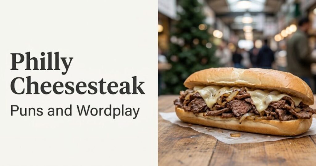 Philly Cheesesteak Puns and Wordplay
