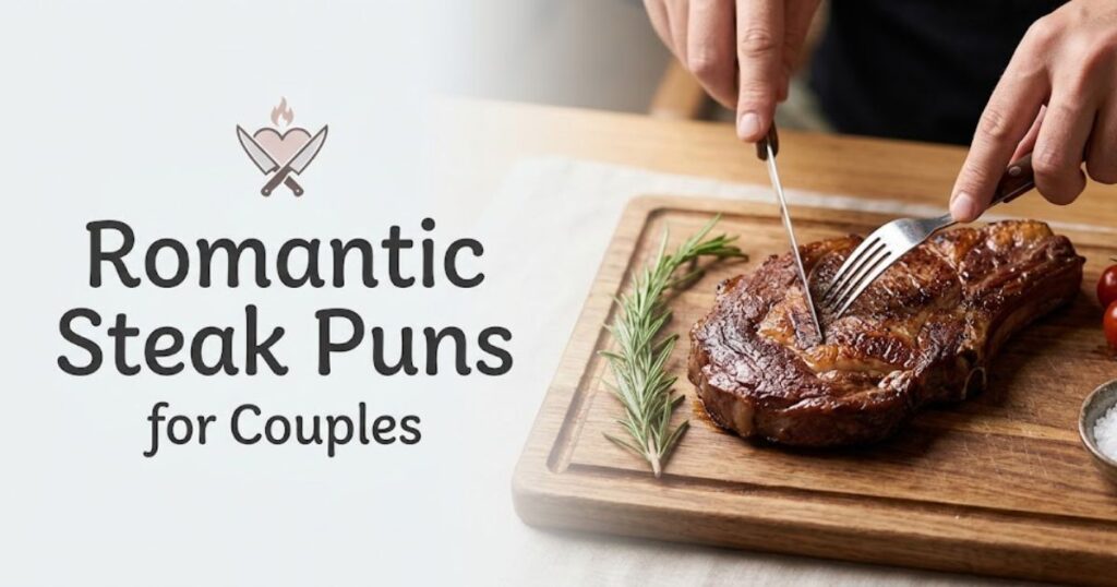Romantic Steak Puns for Couples